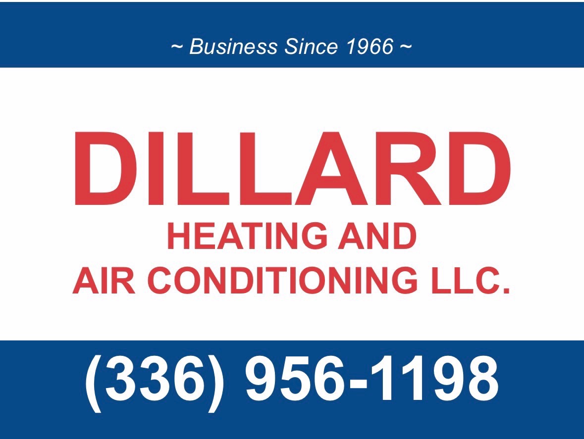 Dillard Heating and Air Conditioning LLC sign